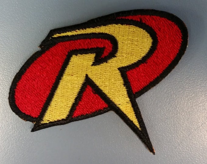 Superhero Embroidered Patch, Iron On Sidekick Hero Patch