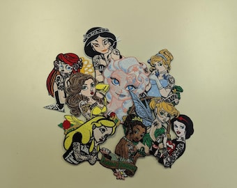 Miscellaneous Gothic Princess Embroidered Patch Mixed Lot