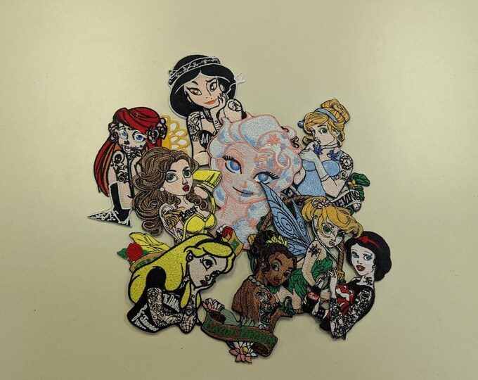 Miscellaneous Gothic Princess Embroidered Patch Mixed Lot