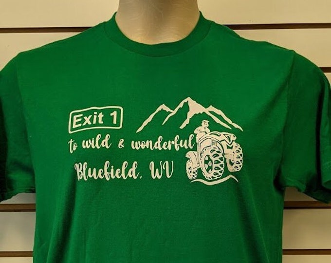 Wild and Wonderful Bluefield West Virginia Tee Shirt