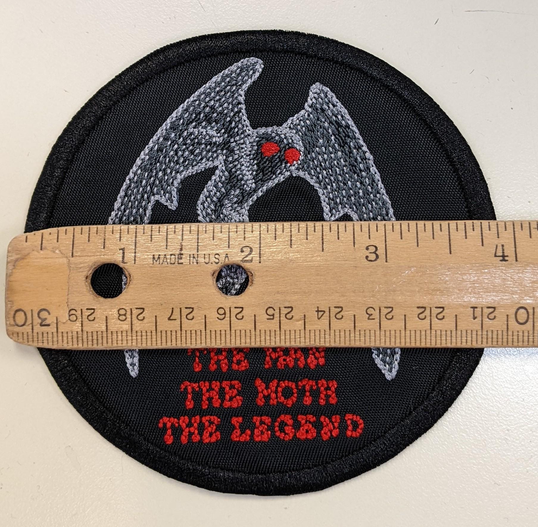Mothman Embroidered Patch - Etsy