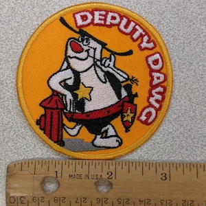 Cartoon Dog Law Enforcement Embroidered Patch image 4