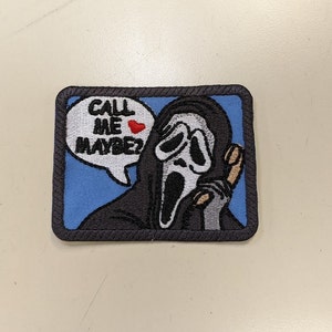 Creepy Horror Caller Embroidery Design