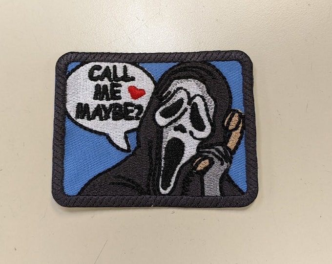 Creepy Horror Caller Embroidery Design