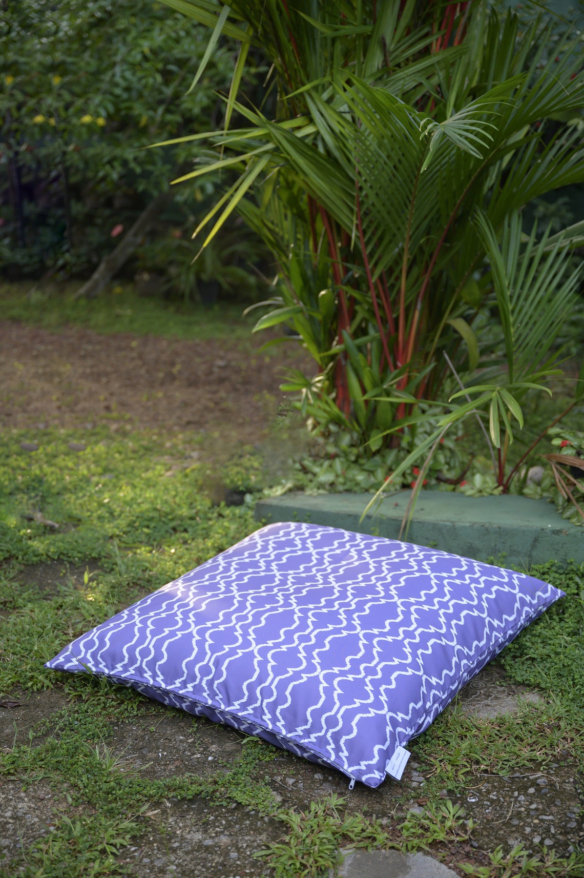 Extra LARGE floor cushion cover 35 WATERPROOF OUTDOOR Etsy