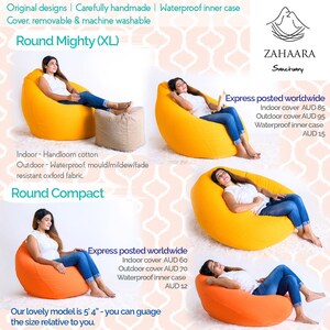 Watermelon - Sustainably Made Bean Bag Chair Cover