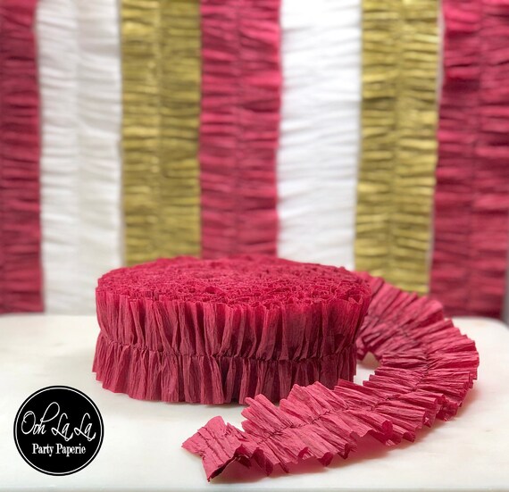 crepe garland
