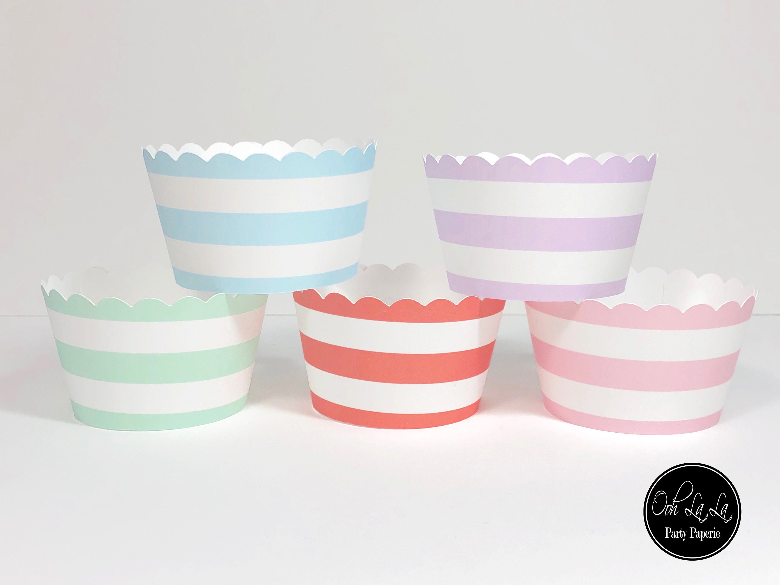 Cupcake Liners – Stripe