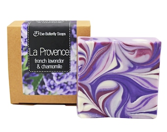 74,17 EUR/1 kg jabón natural "La Provence" | Aroma de lavanda y manzanilla.