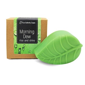 Natural soap "Morning Dew" | fresh, green scent, slightly floral, bamboo, amber and wood notes