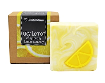 74.17 EUR/1 kg Naturseife "Juicy Lemon" | mit wundervollem Zitronenduft