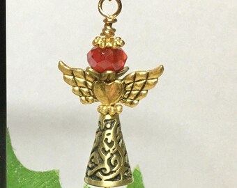 Angel Earrings, 2.0", Angel Jewelry,