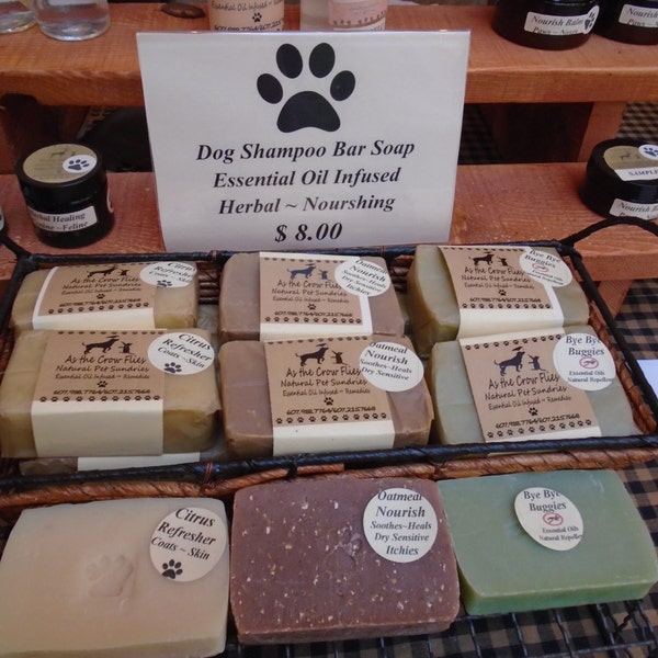 Dog Shampoo Bar Etsy