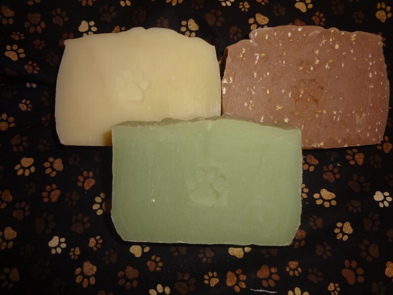Natural Dog Shampoo Bar Soaps Etsy