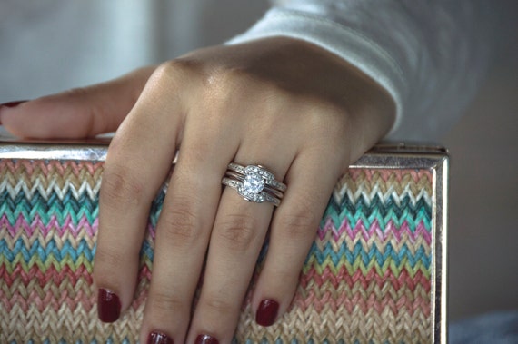 ring guard for square diamond