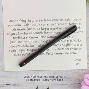 Personalized Greeting Card: Handwritten Message & Decorative Envelope image 4