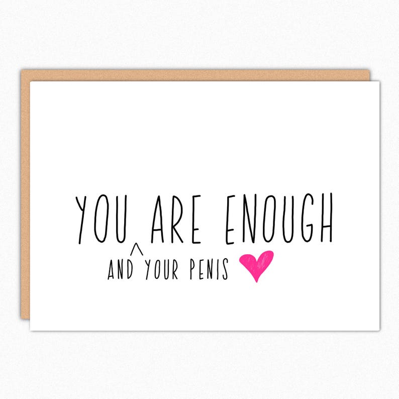 Funny Valentines Anniversary Card for him husband boyfriendI love your willy