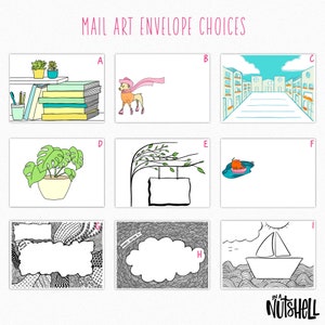 Personalized Greeting Card: Handwritten Message & Decorative Envelope image 2