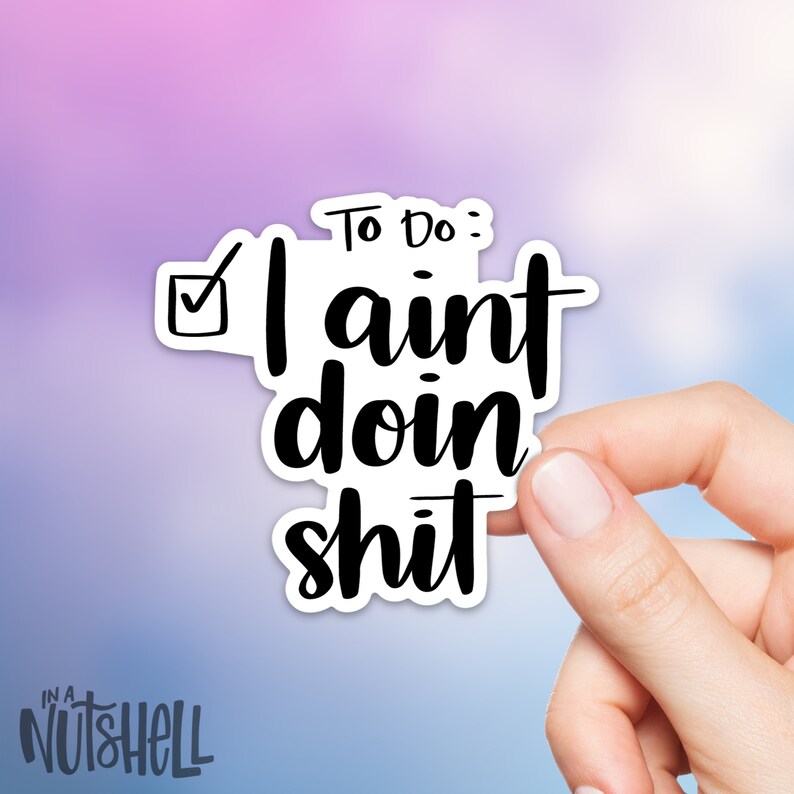 10 Sticker Pack. Motivational Stickers. Adult Stickers. Etsy