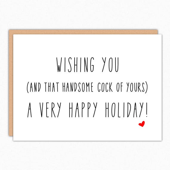 Sexy Christmas Card Naughty Ts Naughty Holiday Card
