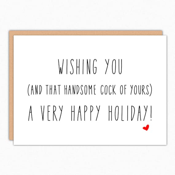 Sexy Christmas Card Naughty Ts Naughty Holiday Card