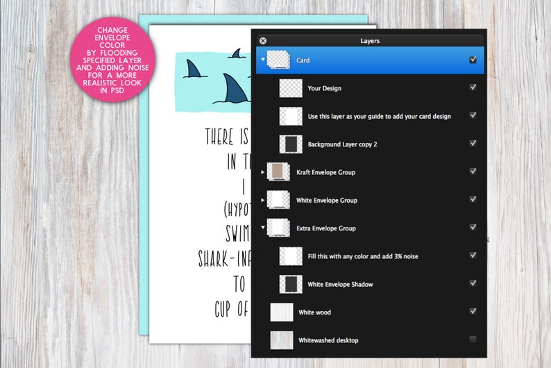 Download A7 Greeting Card Mockups. Instant Download. 5x7 Card ...