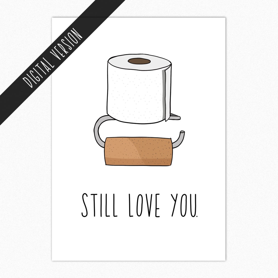 Printable Funny Valentines Day or Anniversary Card for Husband Wife ...