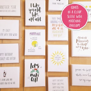 Best Friend Birthday Cards. Funny Birthday Card. BFF Birthday Card. Girlfriend Birthday Card. Best Friend Birthday Gift. Blow Me Bitch 208 image 4