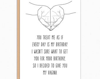 Birthday Card For Boyfriend. Birthday Card For Girlfriend. Husband Birthday Card. Funny Birthday Card. Every Day Is My Birthday 164