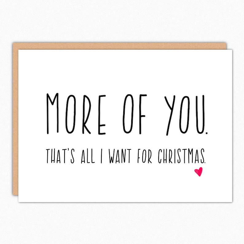 Long Distance Christmas Card. Boyfriend Christmas Card. Etsy