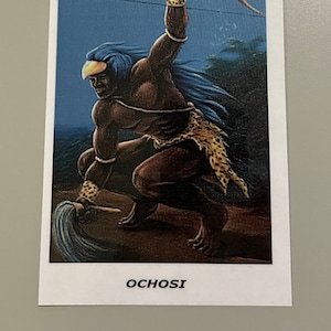 OCHOSI 4x6 Prayer card in SPANISH 4x6 Tarjeta de Oración Laminada en ESPANOL