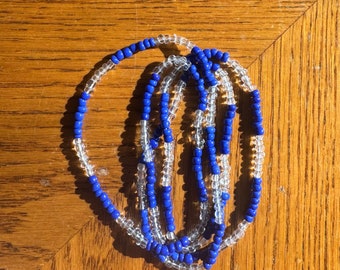 15” Orisha Yemaya prayer bead Eleke Spiritual necklace