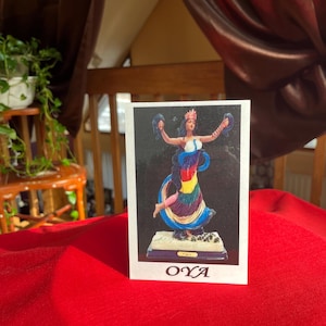 OYA 4x6 Prayer card laminated in Spanish OYA 4x6 Tarjeta de Oración laminada español