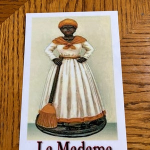 La Madama 4x6 prayer card ENGLISH 4x6 Tarjeta de Oración Laminada en ingles