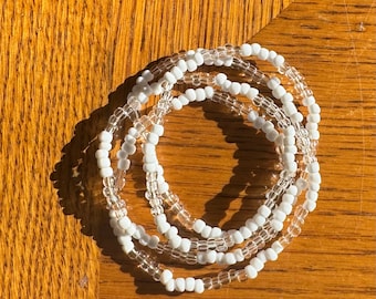 15” Orisha Obatala prayer bead Eleke Spiritual necklace