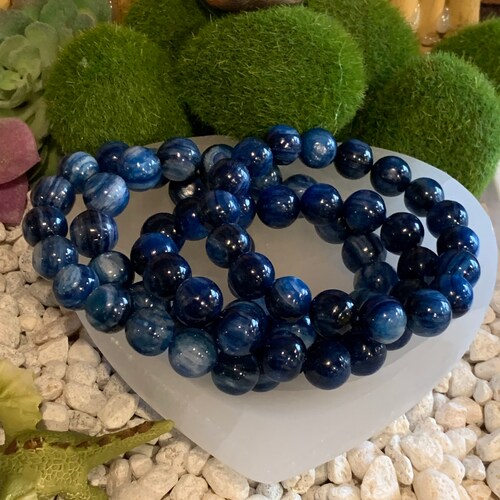 Genuine Powerful Blue Kyanite shops Bracelet