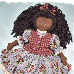 PDF - Rosie Rag Doll Sewing Pattern