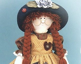 Lizzy & Chloe Rag Doll Sewing Pattern - MAILED Posted Version