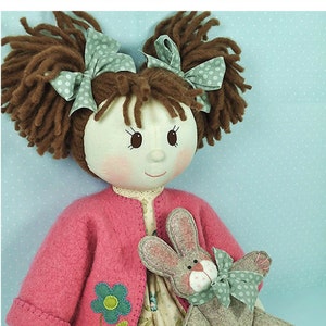 PDF Millie & Rose Rag Doll Sewing Pattern INSTANT DOWNLOAD image 2