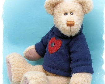 PDF - Romeo Bear Sewing Pattern - INSTANT DOWNLOAD