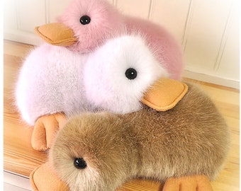 Fluffy Duck Sewing Pattern - MAILED Posted Version