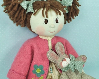 PDF - Millie & Rose Rag Doll Sewing Pattern - INSTANT DOWNLOAD