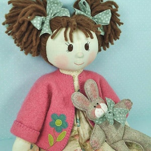 PDF - Millie & Rose Rag Doll Sewing Pattern - INSTANT DOWNLOAD