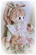 PDF - Holly Rag Doll Sewing Pattern - Instant download 