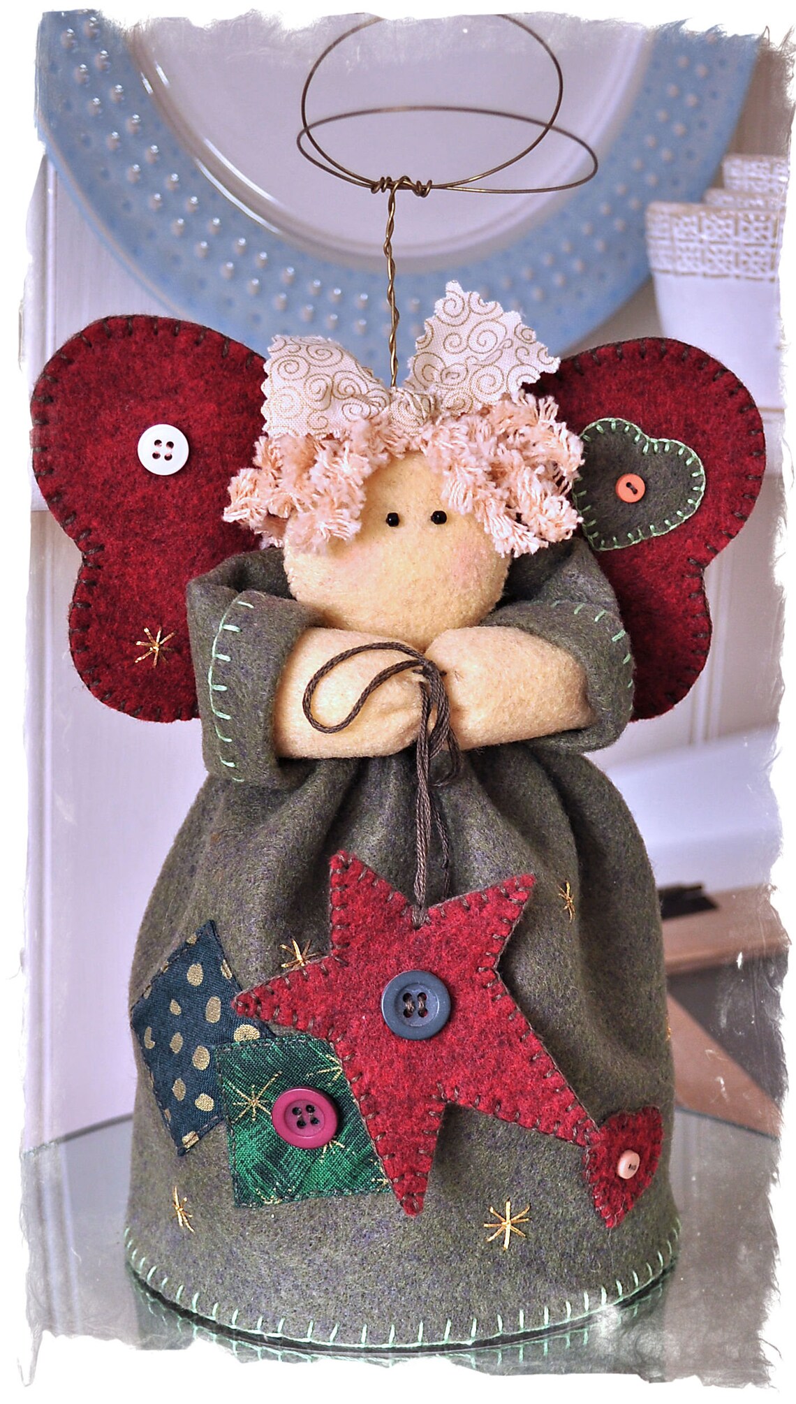 PDF Angelica Tree Top Angel Pattern PDF Instant Download Etsy UK