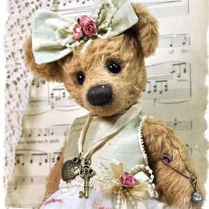 PDF - Margot Ballerina Artist Bear Sewing Pattern - Instant Download