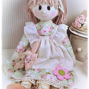 PDF Holly Rag Doll Sewing Pattern Instant download image 4