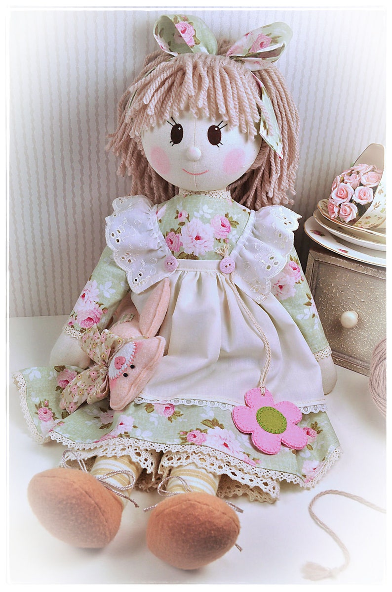 PDF Holly Rag Doll Sewing Pattern Instant download image 4