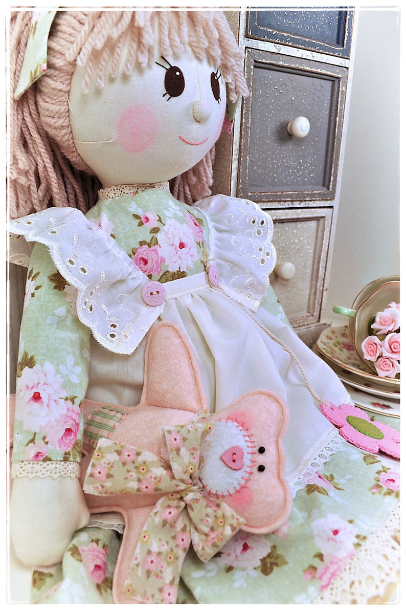 PDF Holly Rag Doll Sewing Pattern Instant download image 3