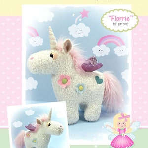 PDF Florrie Unicorn Sewing Pattern Intant Download - Etsy